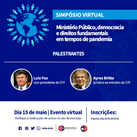 Simpósio Virtual "Ministério Público, democracia e direitos fundamentais em tempos de pandemia"