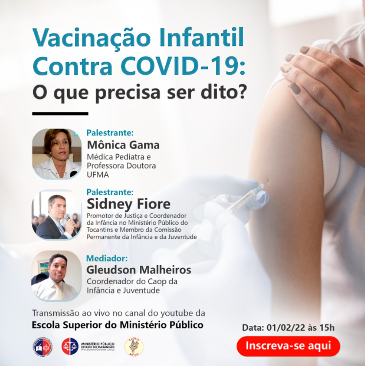 Palestra - Vacinação Infantil Contra COVID-19:  o que precisa ser dito?