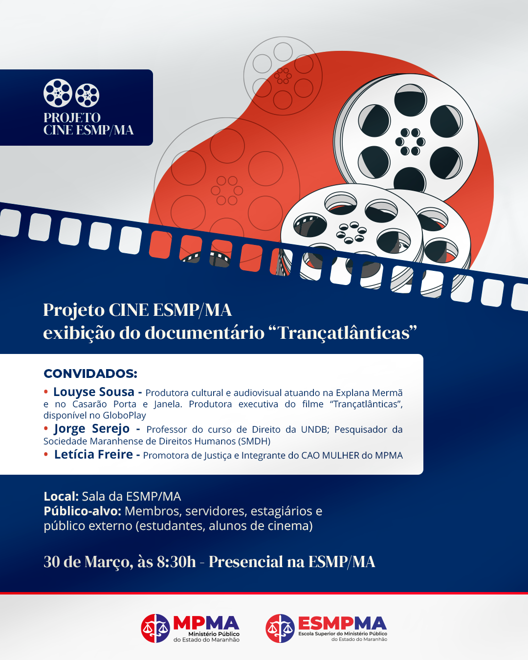 Projeto CINE ESMP - Documentário “Trançatlânticas” 