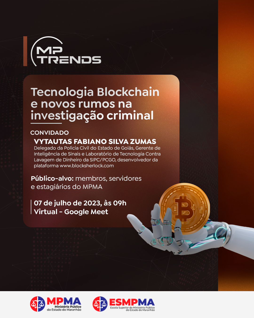 MP TRENDS: Tecnologia Blockchain e novos rumos na investigação criminal