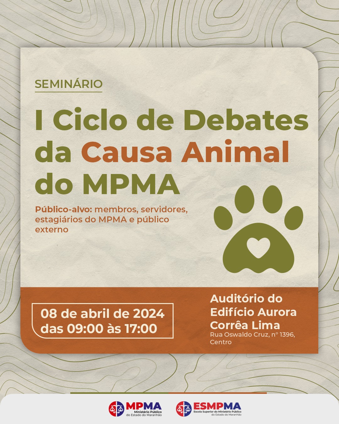 I Ciclo de Debates da Causa Animal do MPMA