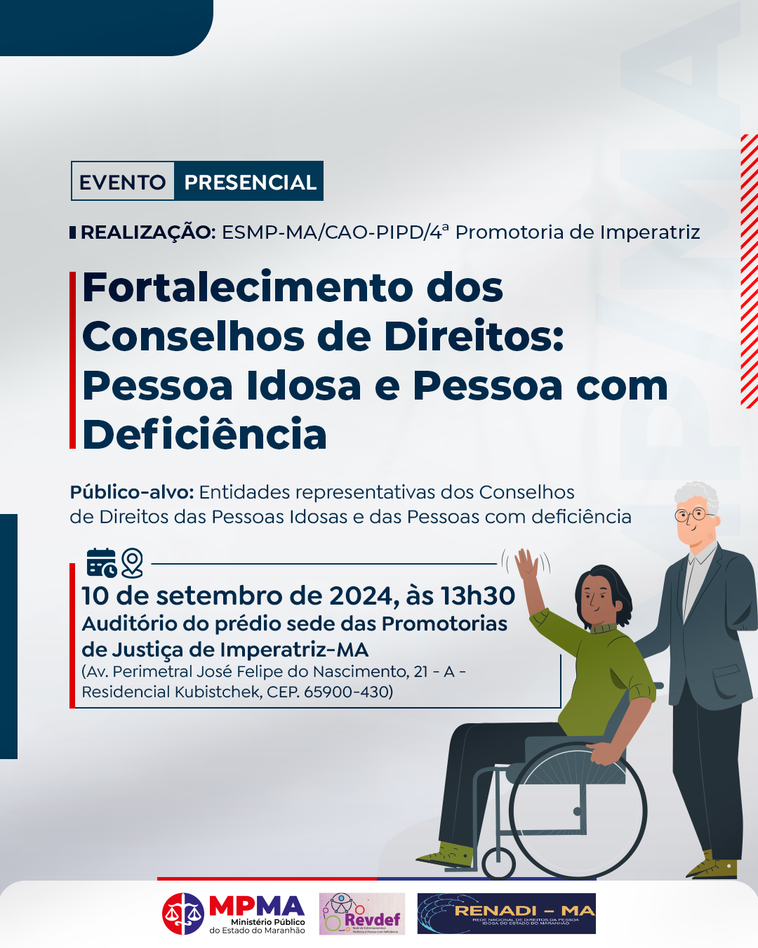 Fortalecimento dos Conselhos de Direitos: Pessoa Idosa e Pessoa com Deficiência