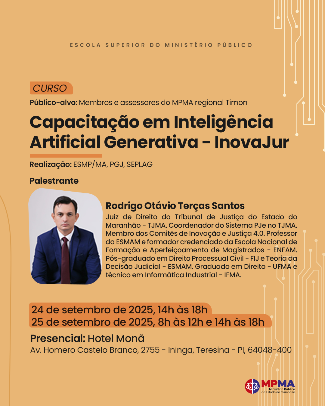 Curso de Capacitação em Inteligência Artificial Generativa - InovaJur 