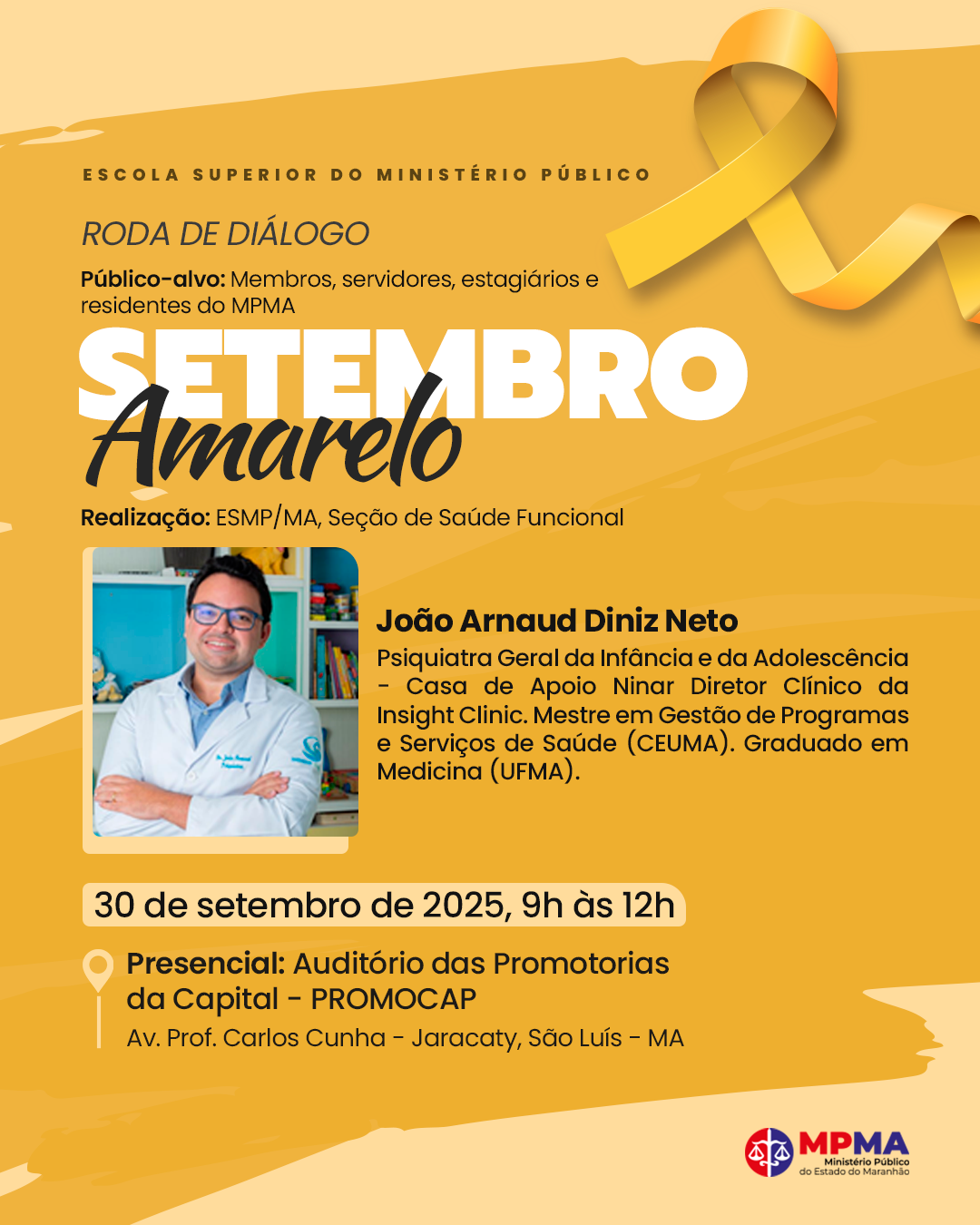 Roda de Diálogo - Setembro Amarelo