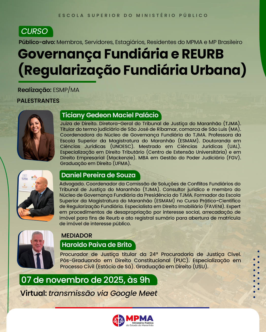 Curso - Governança Fundiária e REURB
